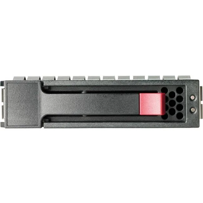 Standard 3.5 inch internal hard drive with silver aluminium casing and circuit board visible underneath