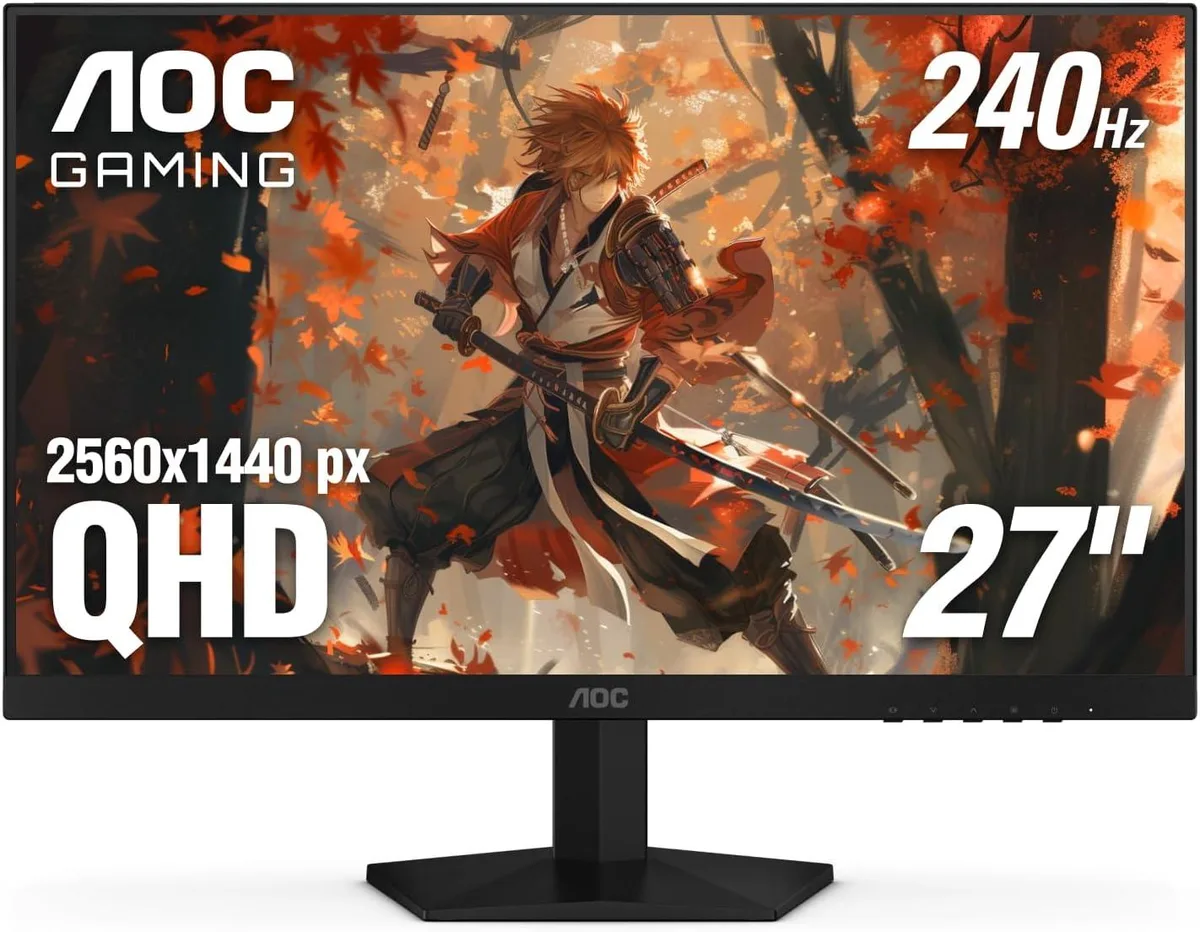 AOC Monitors AOC Monitors Q27G41ZE 27" QHD IPS 240Hz gaming monitor — product photo