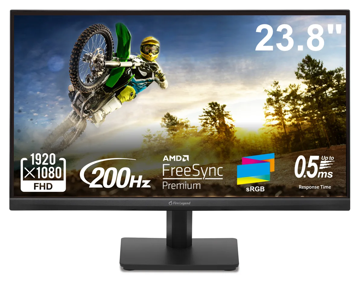 Acer America Acer America UM.QX1AA.310 24KG1Y X3bip 23.8" 200Hz IPS gaming monitor — photo du produit