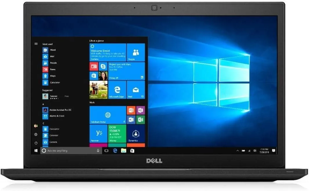 DELL DELL LATITUDE 7480 14.0" FHD Touchscreen i7-7660U 16GB 256GB NVMe — photo du produit