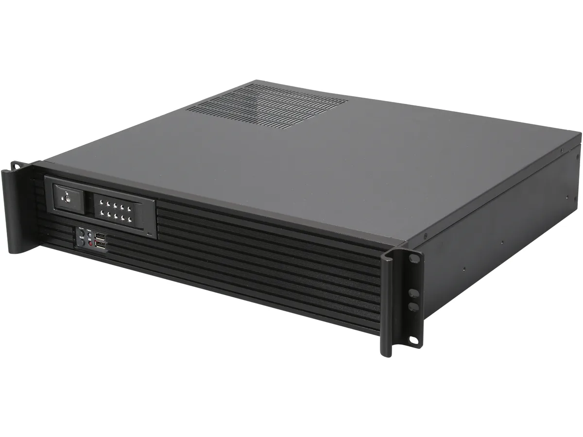 iStarUSA Inc. iStarUSA Inc. D213MATX-DE1BK 2U server chassis — fotografie produktu