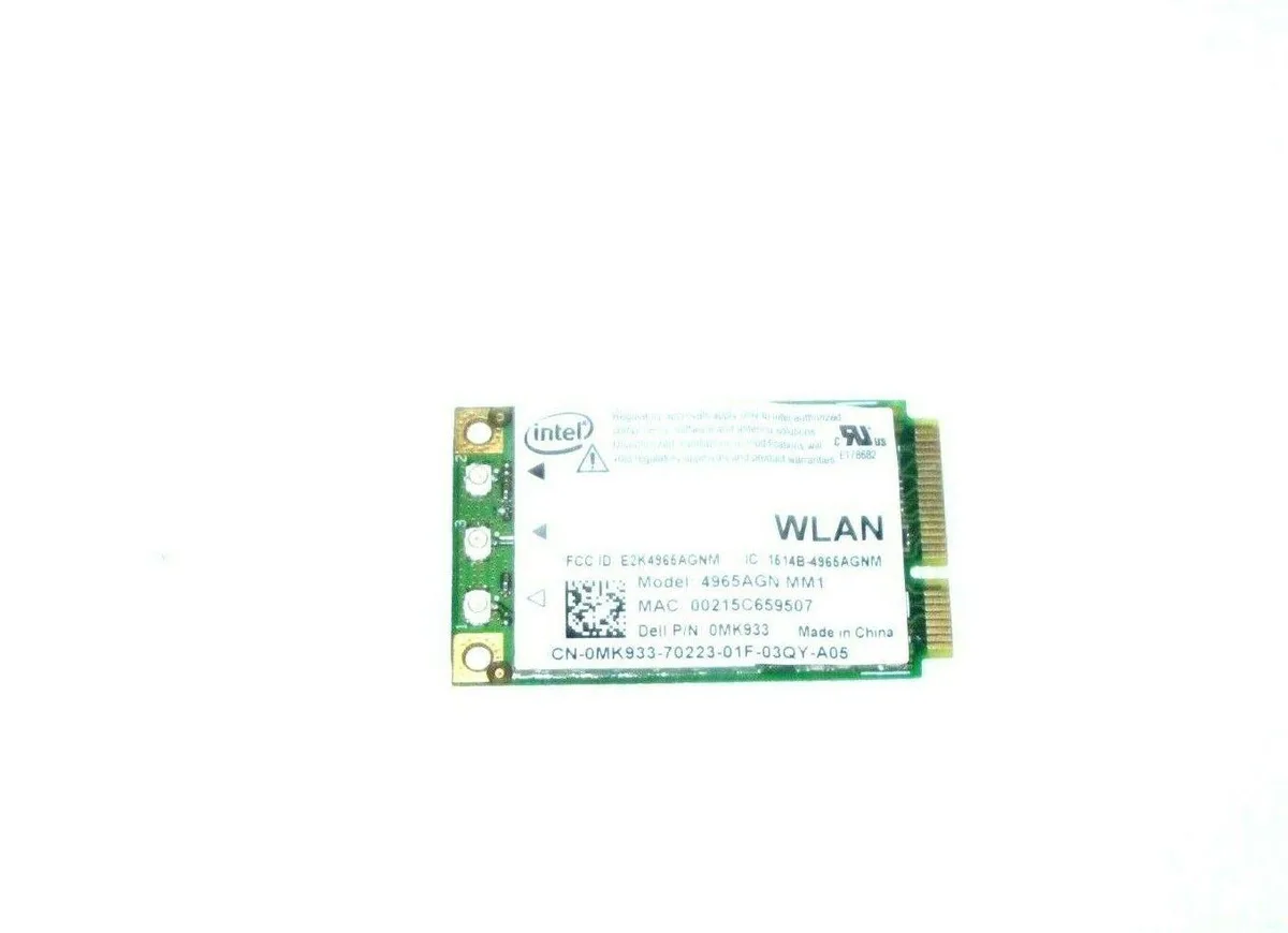 Intel Intel Pro Wireless 4965AGN 802.11 MiniCard MK933 — product photo