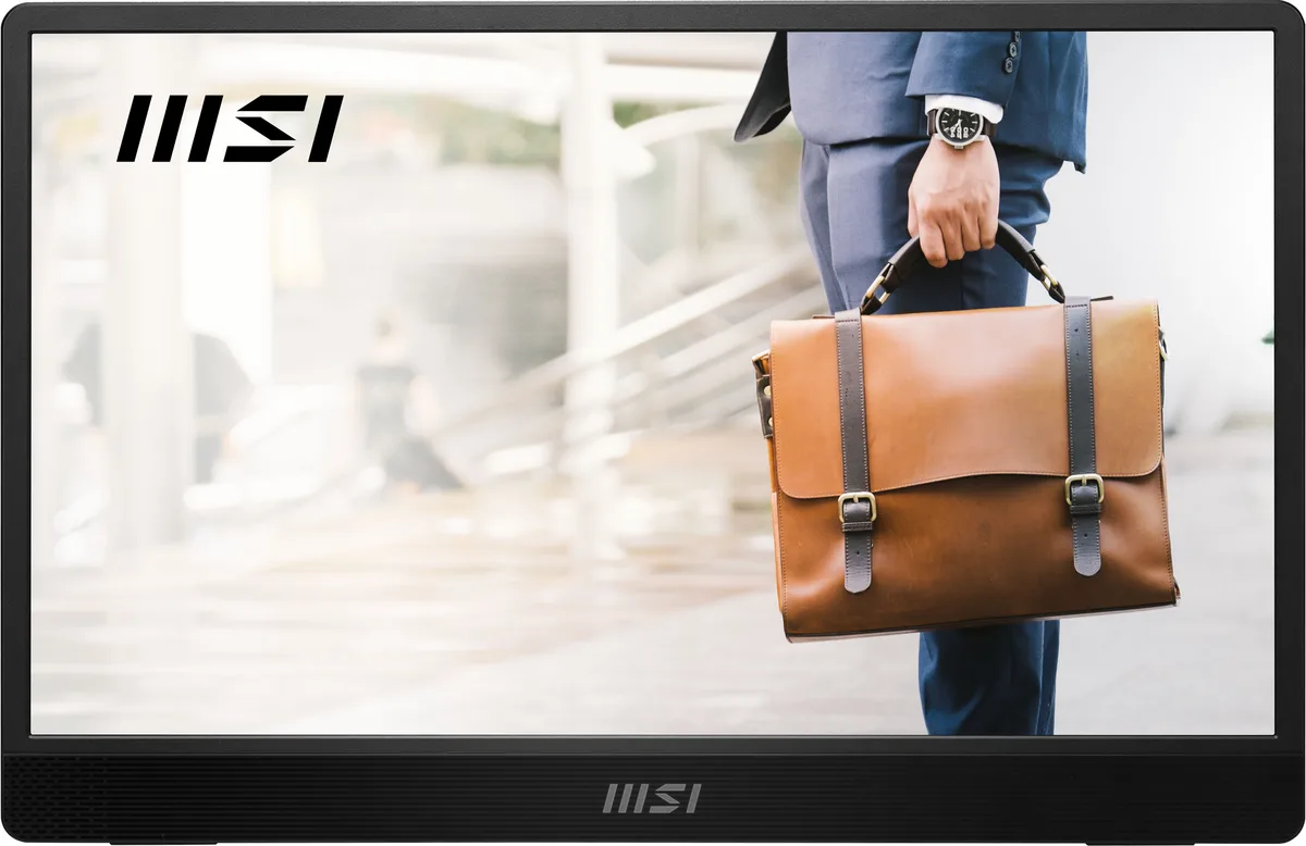 MSI MSI Pro MP161 E2U 15.6" FHD 60Hz IPS portable monitor — ürün fotoğrafı