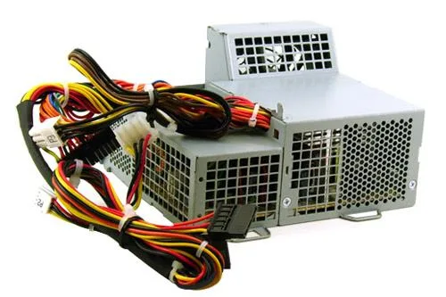 Rectangular metal internal power supply unit with HP label