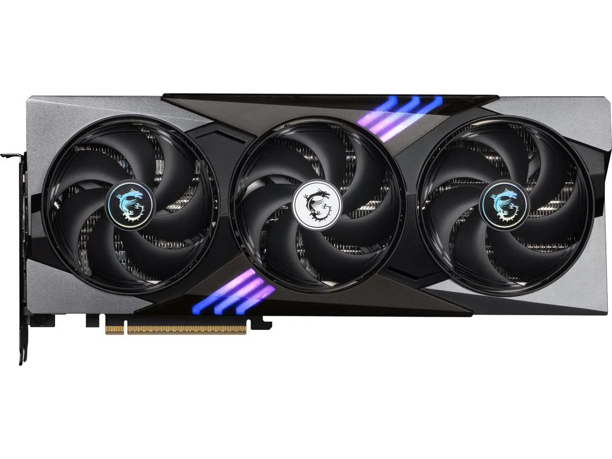 MSI MSI RTX 5080 16G GAMING TRIO OC graphics card — product photo