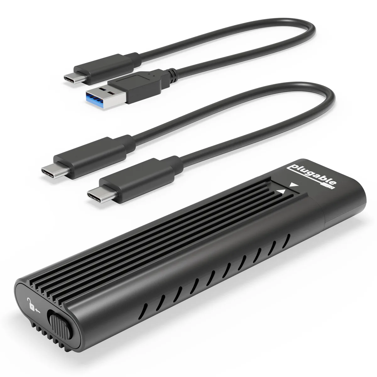 Plugable Technologies Plugable USBC-NVME M.2 NVMe Enclosure 10Gbps — 商品照片