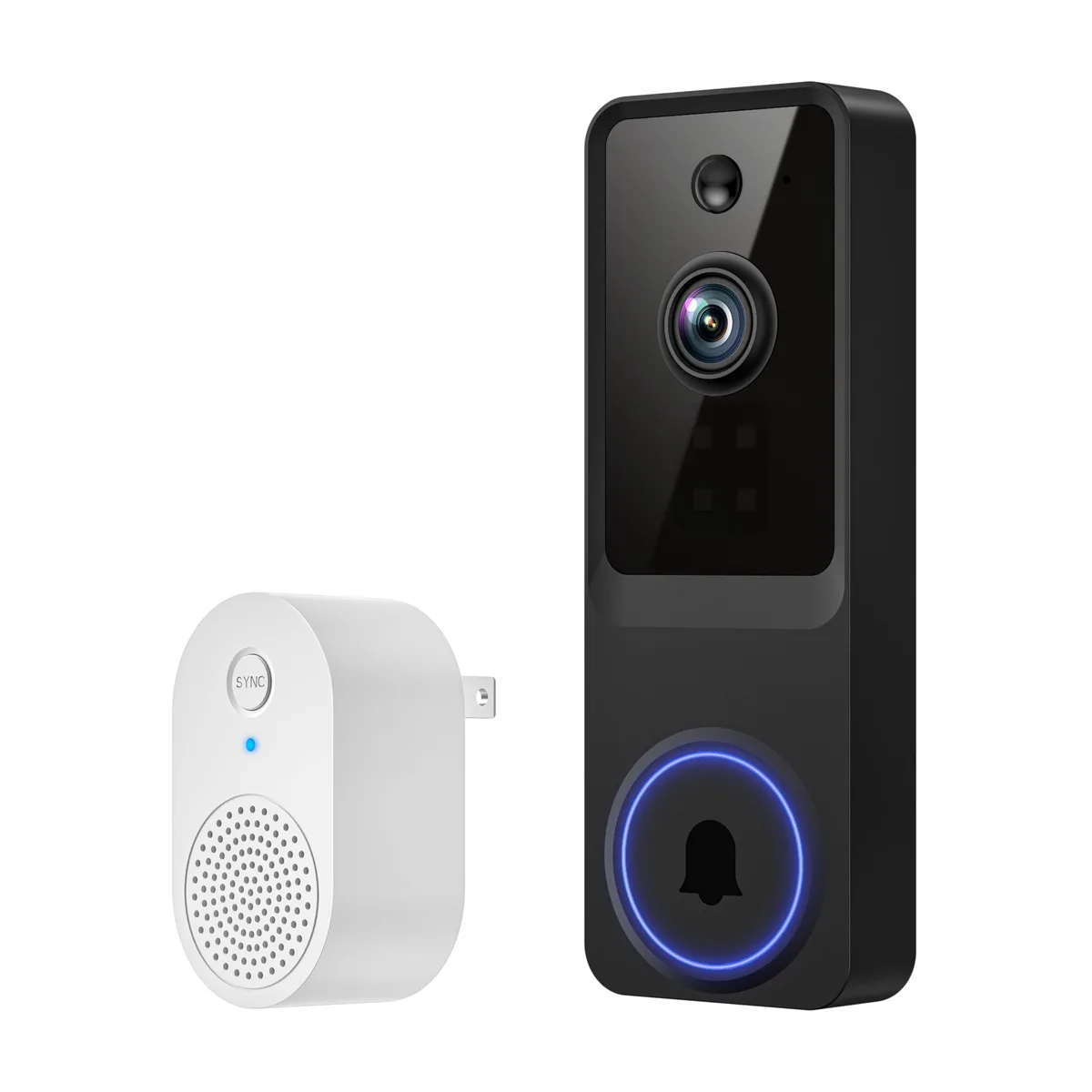  Clover N52-Black-Chime-SoraNari Wireless Surveillance 1080p 5200mAh IP65 — termékfotó