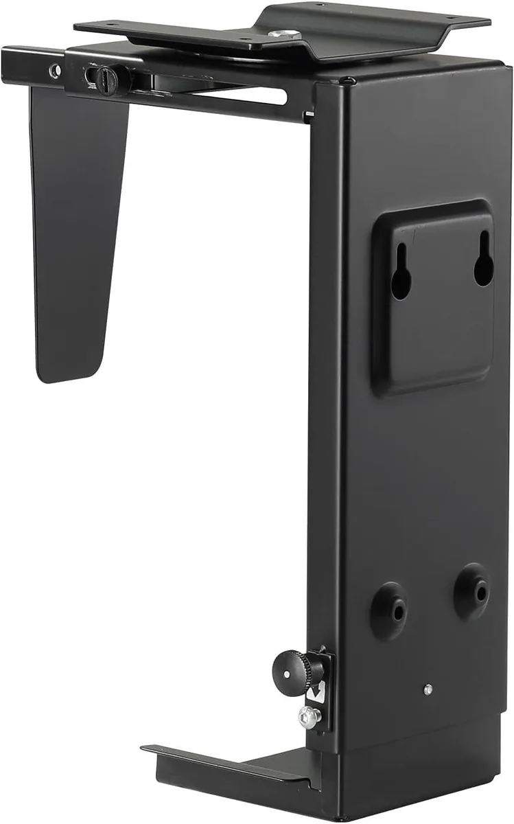 TAURKENAM TAURKENAM Under-Desk CPU Mount 3.94–11.61 in 360° Swivel 44 lbs — product photo