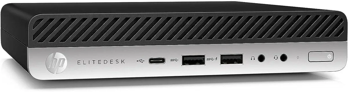 HP HP DT-HP800G5/i5-G9TD EliteDesk 800 G5 Mini desktop PC i5-9500T 16GB 256GB SATA SSD W11P — preces foto