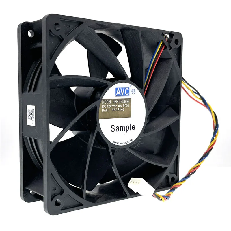 SXDOOL SXDOOL 12038 120x38mm 12V 6000RPM Dual Ball Bearing Case Fan — product photo