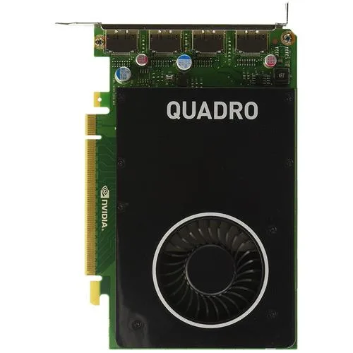 Lenovo Quadro M2000 single-slot graphics card with four DisplayPort outputs
