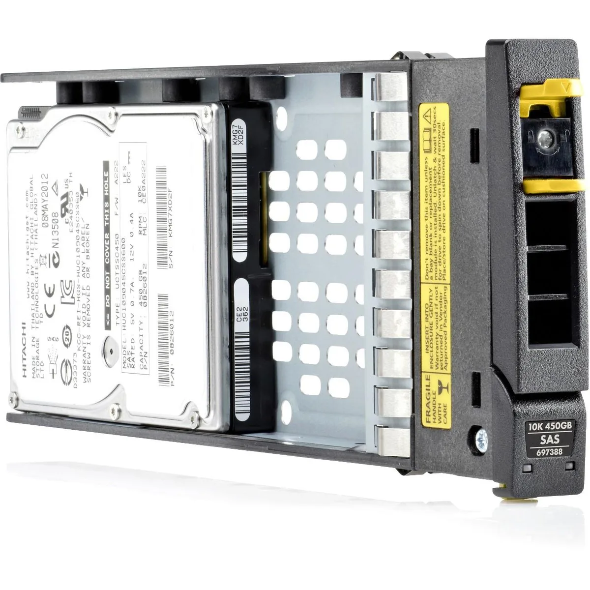 HPE HPE 3PAR StoreServ 20000 2TB SAS 7.2K LFF FIPS Encrypted Hard Drive — Produktfoto