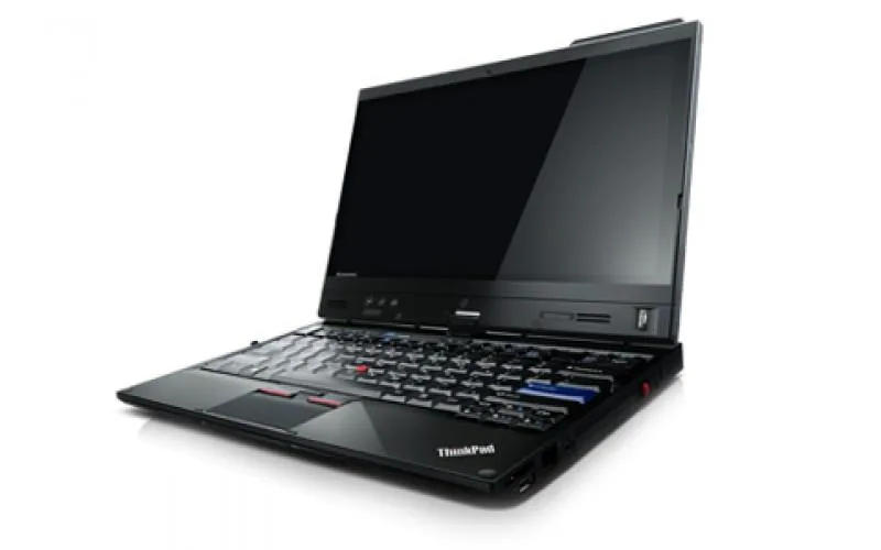Black 12.5 inch touchscreen laptop with pen tablet form factor