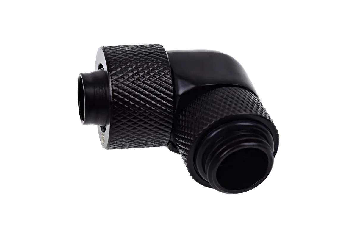 Alphacool Alphacool Eiszapfen 90° Rotatable Fitting G1/4 13/10/16/10/19/13mm Black 17230 — photo du produit