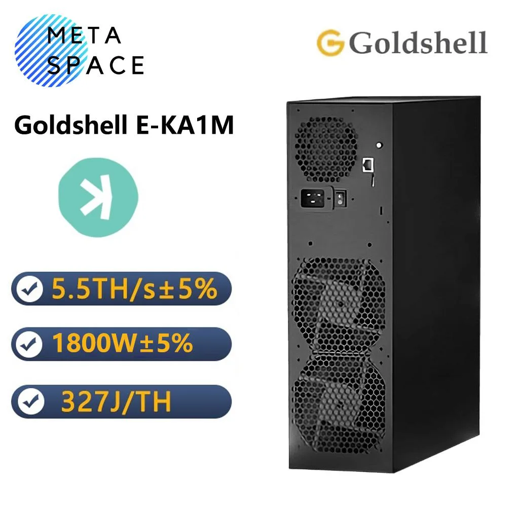 AFRNDK AFRNDK Gold-shell E-KA1M 5.5Th/s 1800W mining hardware — photo du produit