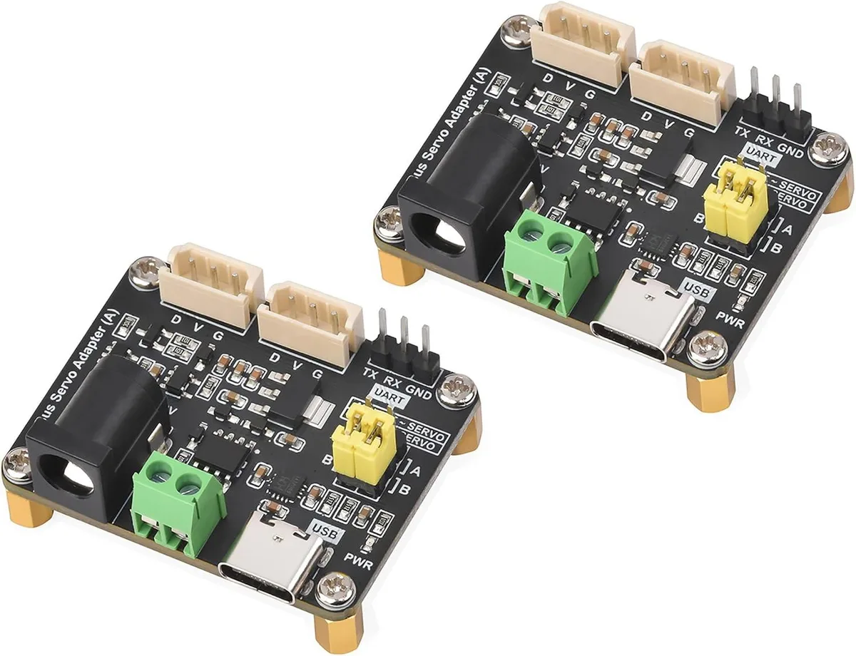 MCDODO MCDODO Serial Bus Servo Driver Board 2PCS 253 Servos DC5521 — 제품 사진