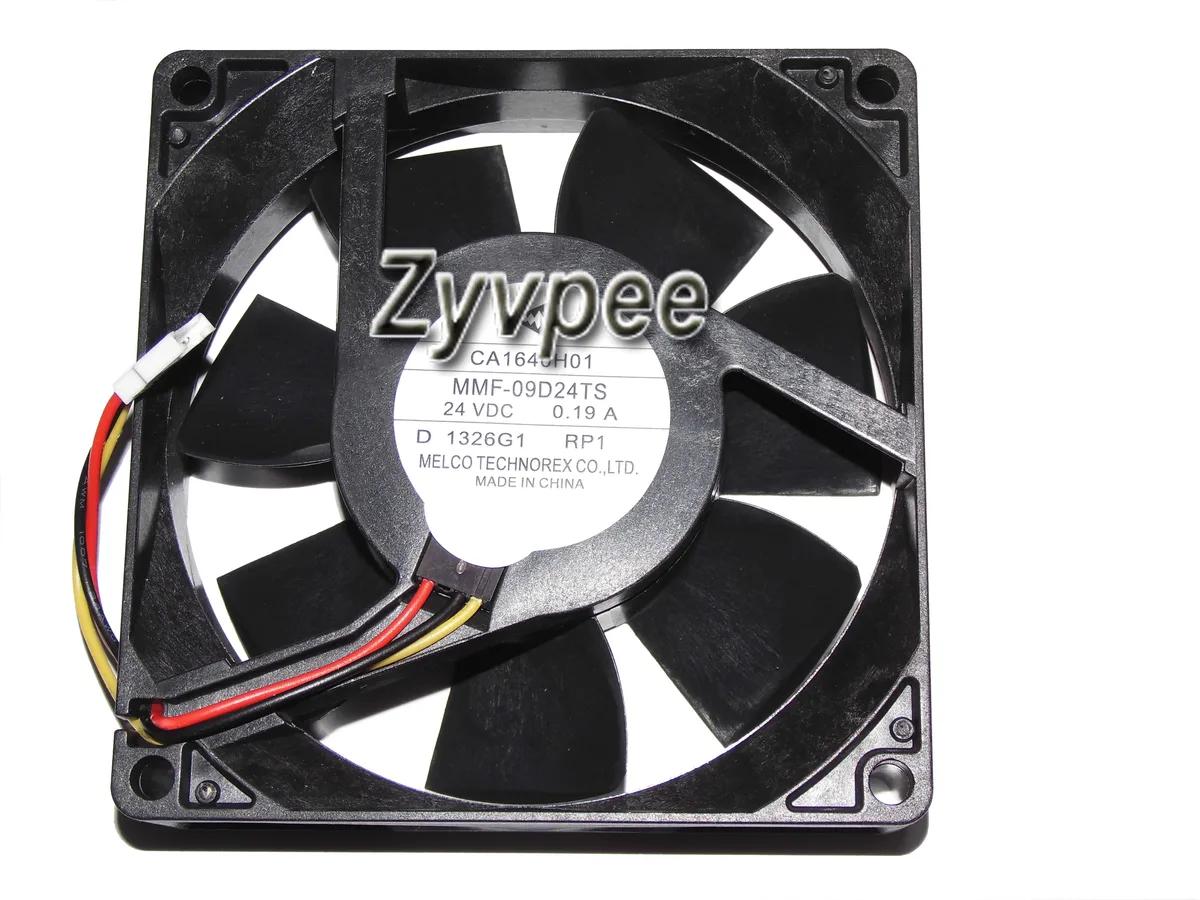 Zyvpee Zyvpee MMF-09D24TS RP1 90×90×25mm 24V .19A case fan — صورة المنتج