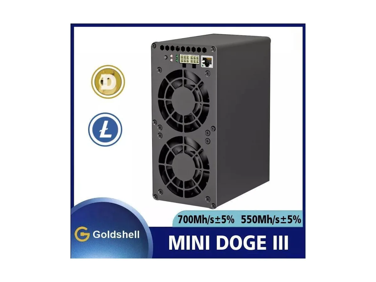 Goldshell Goldshell Mini Doge 3 700M/550M Dual Mode mining hardware — photo du produit
