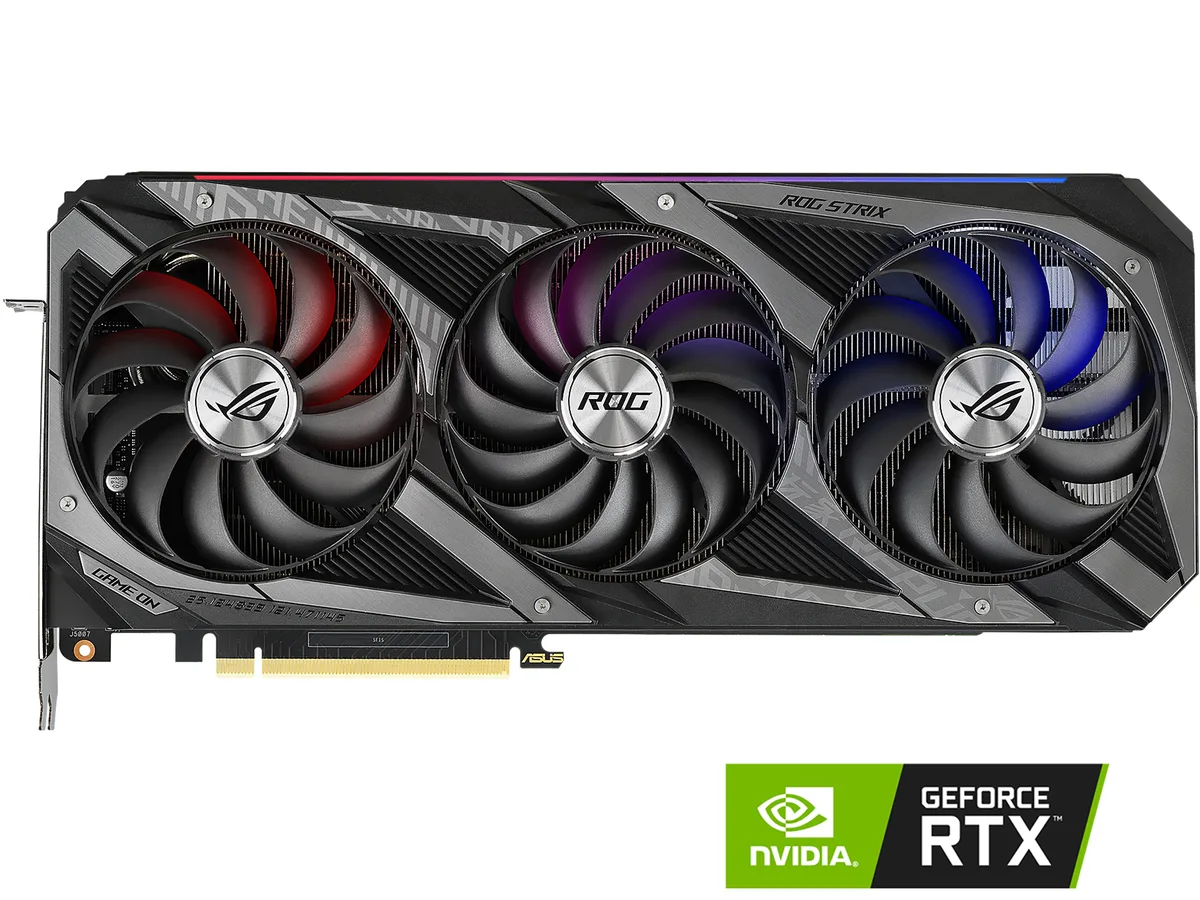 ASUS ASUS STRIX-3070-O8G-V2-GA graphics card 8GB GDDR6 PCIe 4.0 — product photo