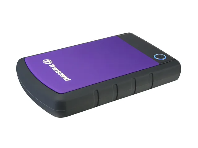 Transcend Transcend StoreJet 25H3 TS1TSJ25H3P 1TB portable hard drive Purple — product photo