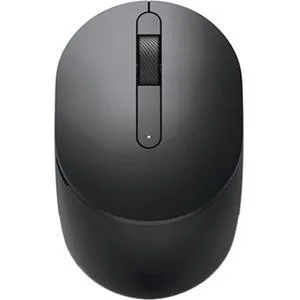 Black Dell MS3320W wireless mouse with ergonomic shape
