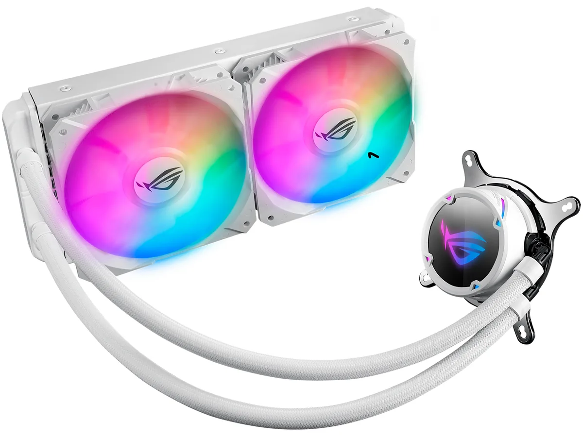 ASUS ASUS ROG STRIX LC 240 RGB WHITE EDITION liquid cooler — product photo