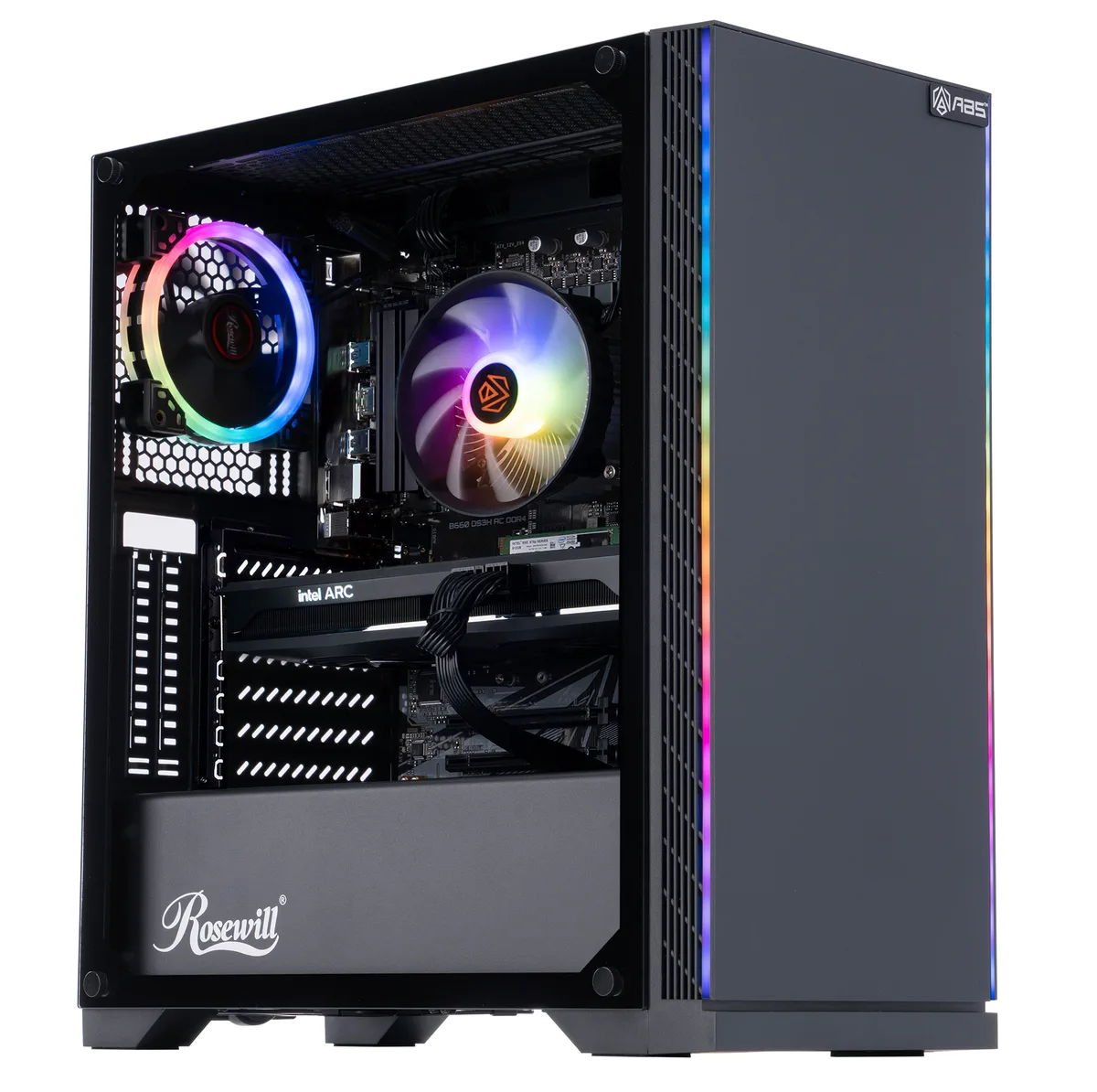 ABS ABS Masters MS13400FA750 gaming PC i5-13400F Arc A750 16GB DDR4 1TB NVMe — toote foto