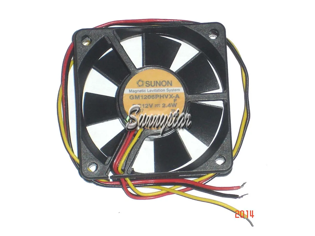 OEM Industries OEM Industries GM1206PHVX-A 60mm Maglev CPU cooler 12V 2.4W 3-Wire — toote foto