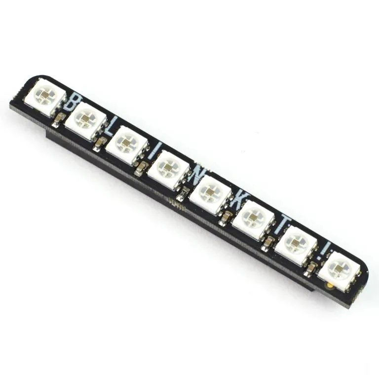 Pimoroni Pimoroni Blinkt! Eight APA102 RGB LED development board — fotografia produsului