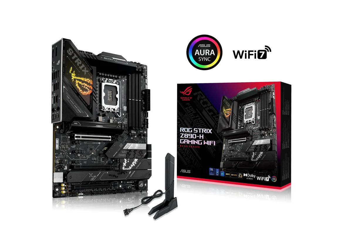 ASUS ASUS ROG STRIX Z890-H GAMING WIFI Z890 LGA 1851 ATX Intel motherboard — product photo