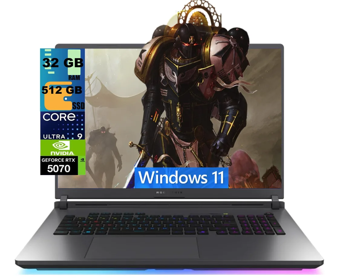 ASUS ASUS ROG Strix G18 gaming laptop 18" WQXGA 240Hz Intel Ultra 9 275HX RTX 5070 32GB 512GB — 商品照片