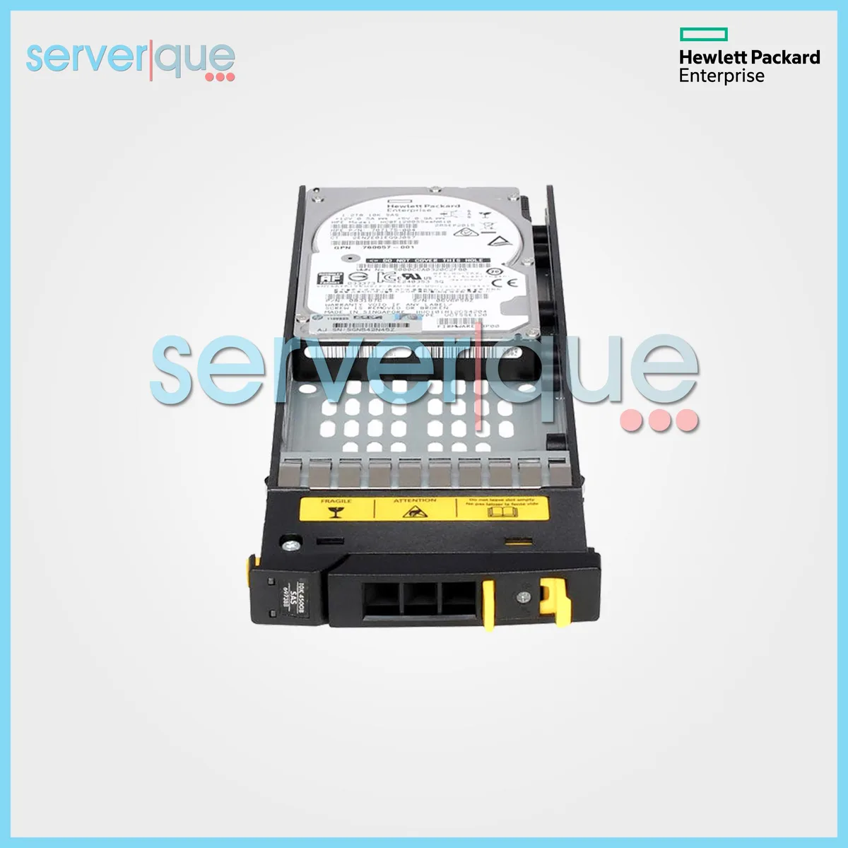 HPE HPE 3PAR M6170 450GB 10K SAS 6Gbps 2.5" internal hard drive — 商品写真