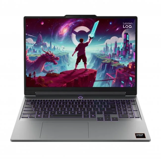 Lenovo Lenovo LOQ 15.3" WUXGA 165Hz Ryzen 7 250 16GB 512GB RTX 5060 Luna Grey — ürün fotoğrafı