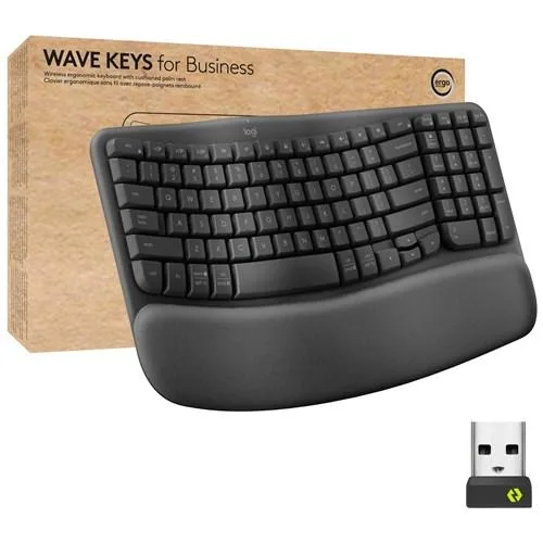 Logitech Logitech 920-012058 Wave Keys for Business keyboard — fotografie produktu