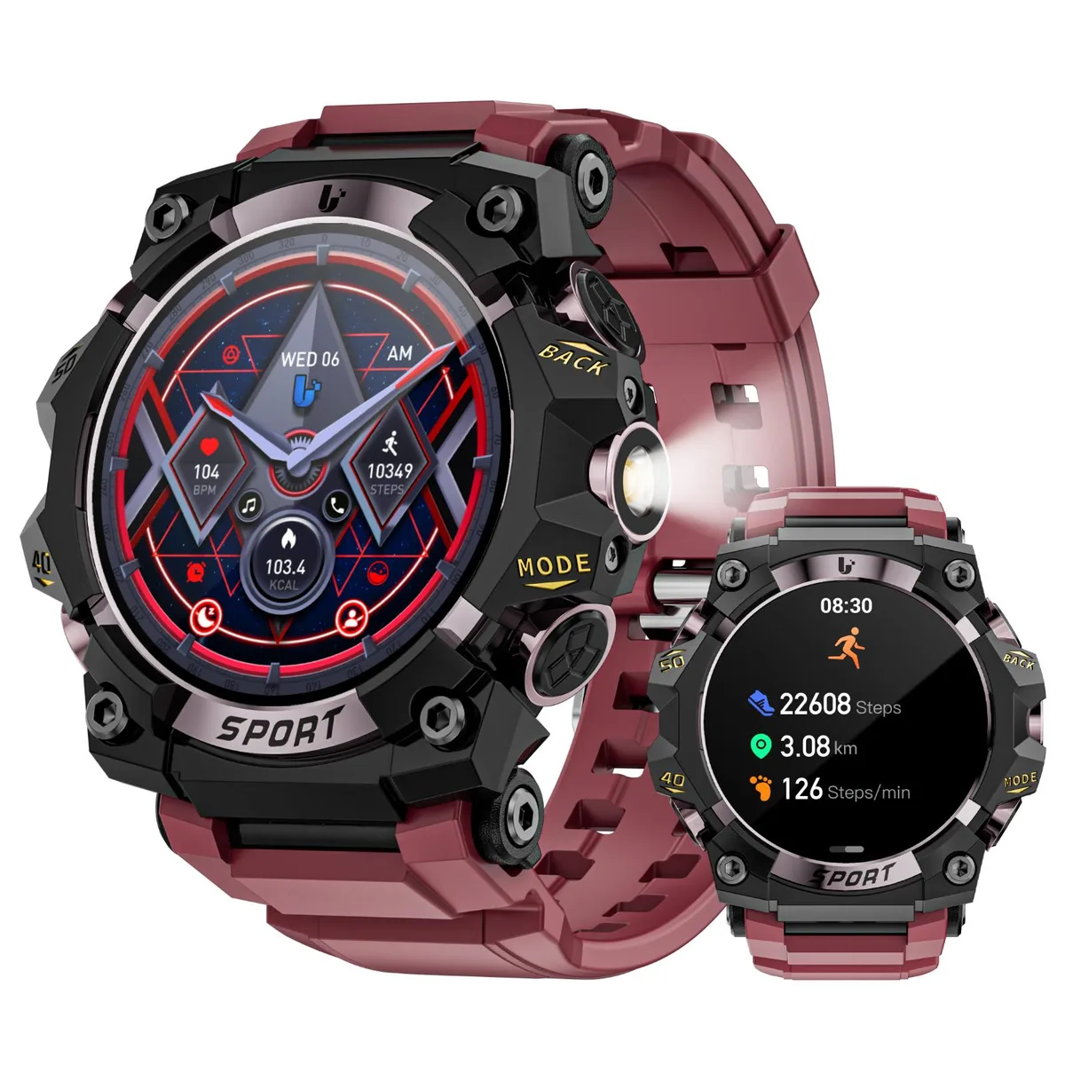 LOKMAT LOKMAT ATTACK 3 PRO 1.39" Smart Watch Black — صورة المنتج