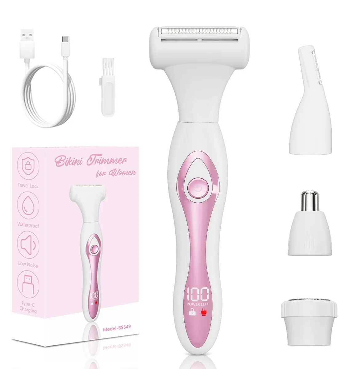  SilkGlow XB-549-Pink shavers for women — ภาพสินค้า