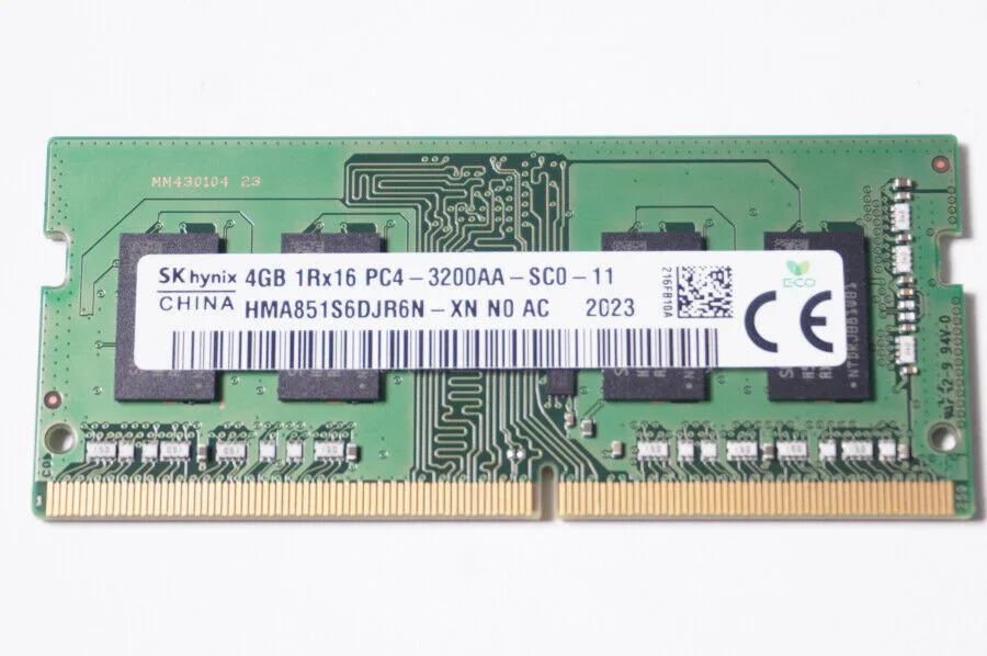 SK hynix SK hynix HMA851S6CJR6N-XN 4GB DDR4 3200MHz laptop RAM — ภาพสินค้า