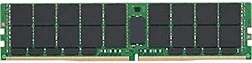 Green circuit board with black memory chips, no heat spreader, 288 gold pins along the bottom edge