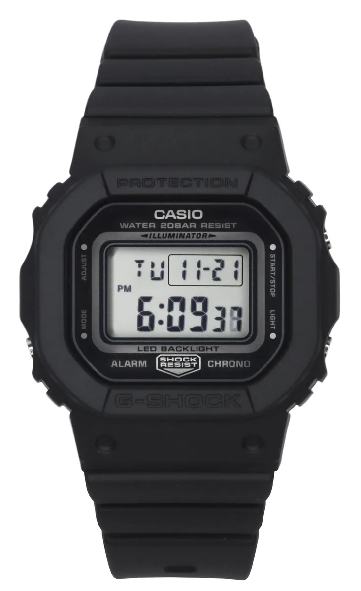 CASIO CASIO G-Shock GMD-S5600BA-1 200m women's watch — produkto nuotrauka