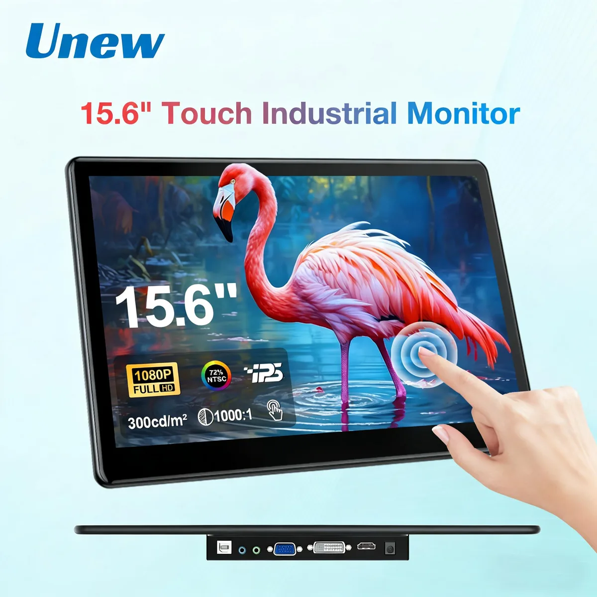 Unew Unew CX156TP-C 15.6" 1080p IPS capacitive touch portable monitor — صورة المنتج