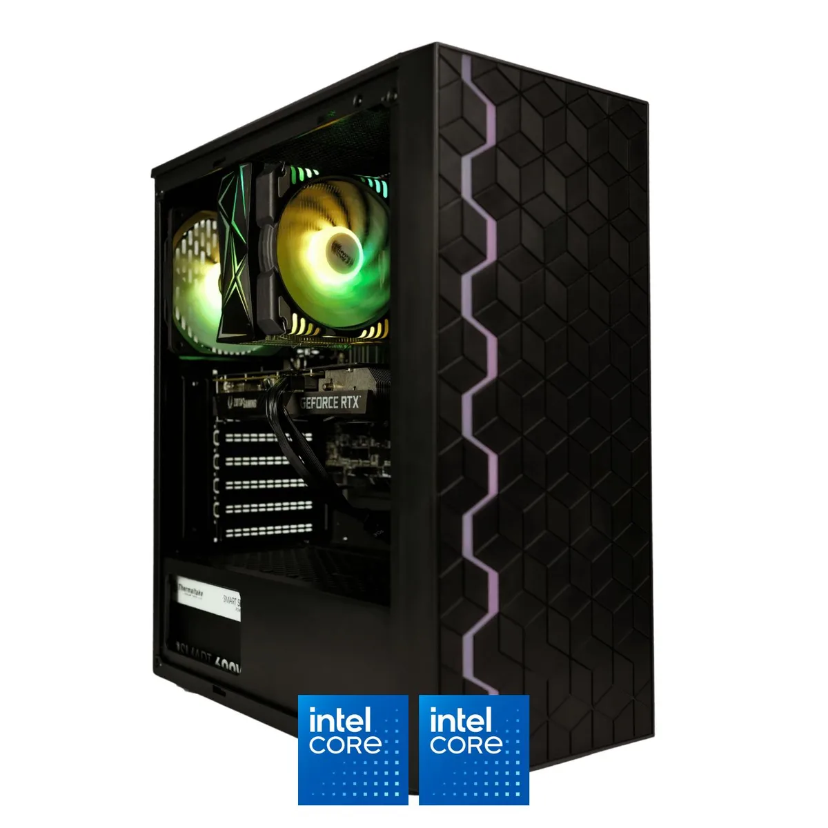 Hyper Cyber Hyper Cyber Storm X gaming PC i5-12400F ARC B580 32GB DDR4 1TB NVMe — product photo
