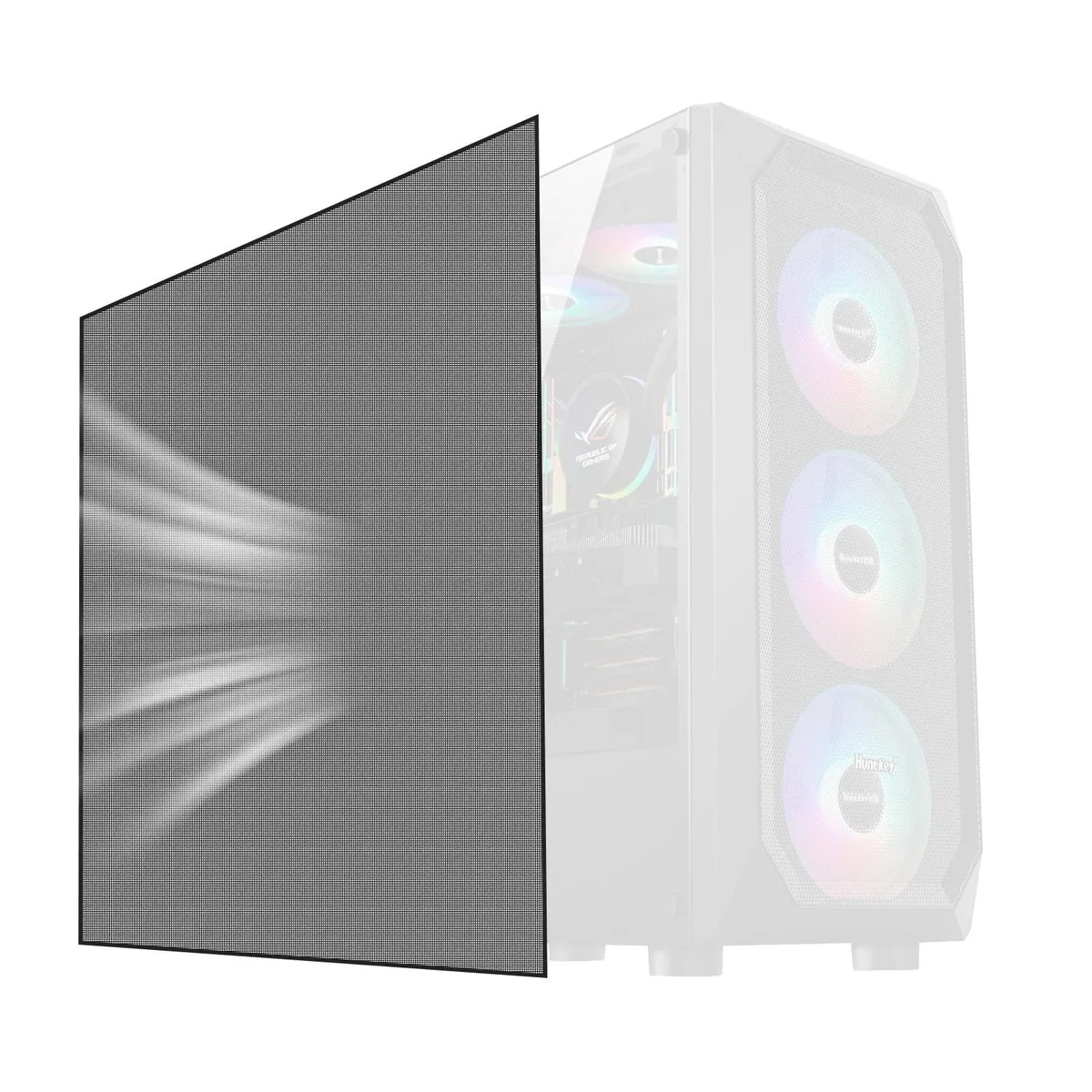  PANO-MOUNTS 50MFIL 500x500mm Magnetic PVC Dustproof Mesh Filter Fan Accessory — 商品写真