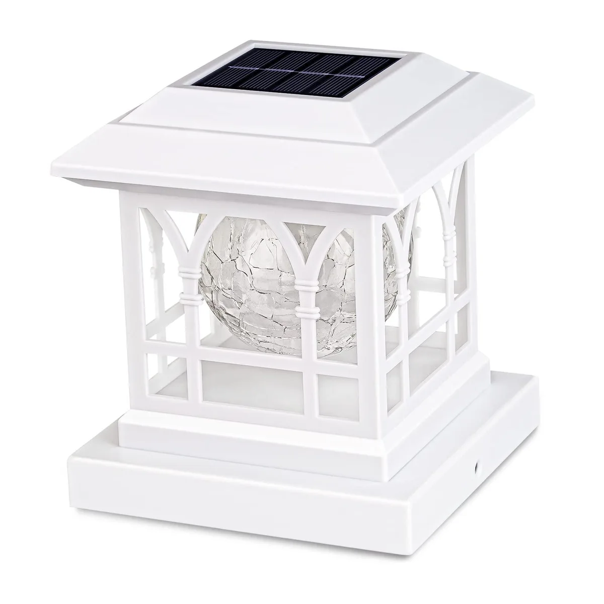  SL1688 Solar Post Light 20 Lumens IP65 1.2 V 1000 mAh 68 h Charge 810 h Run White — תמונת המוצר