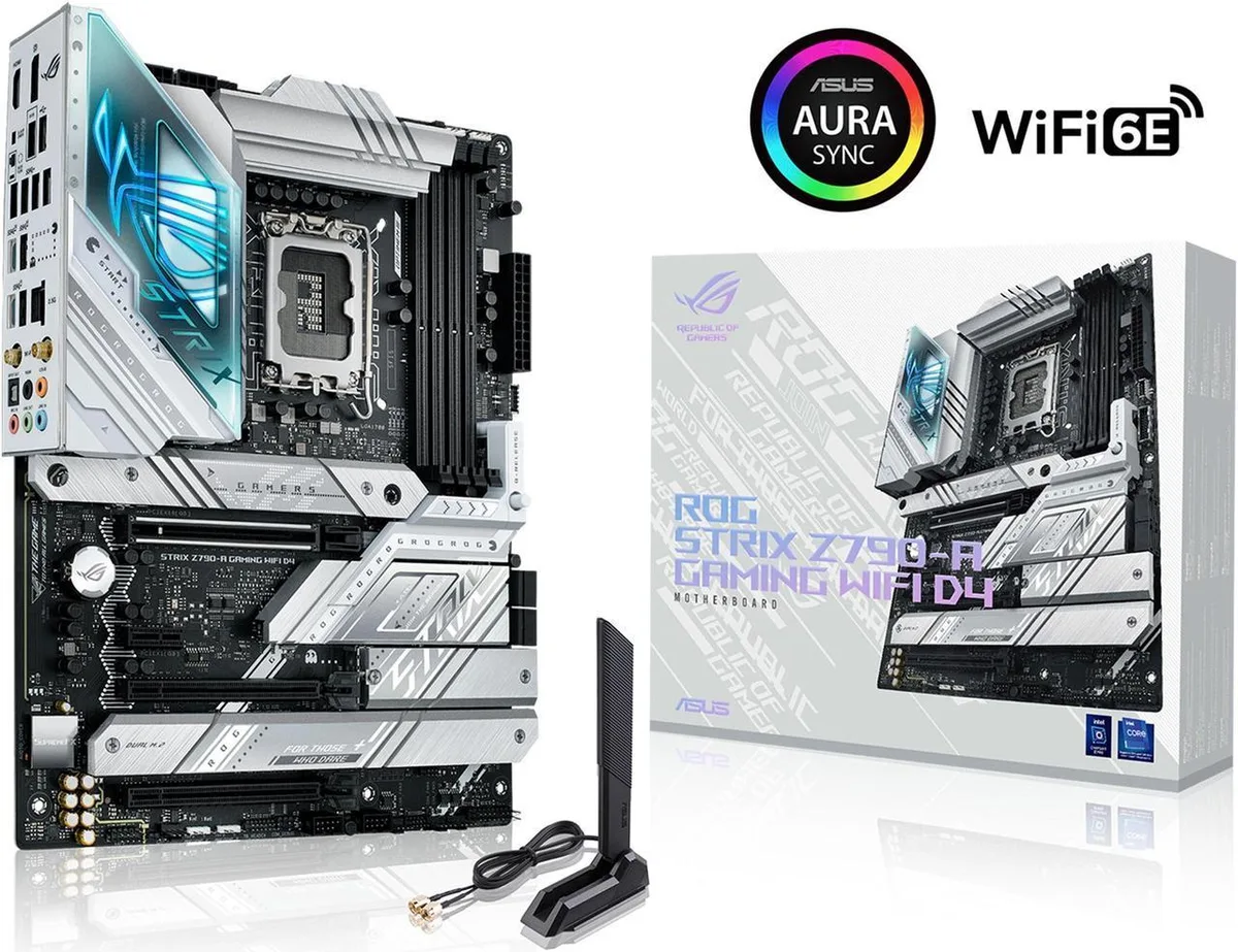 ASUS ASUS ROG Strix Z790-A Gaming WiFi D4 LGA1700 Intel motherboard — product photo