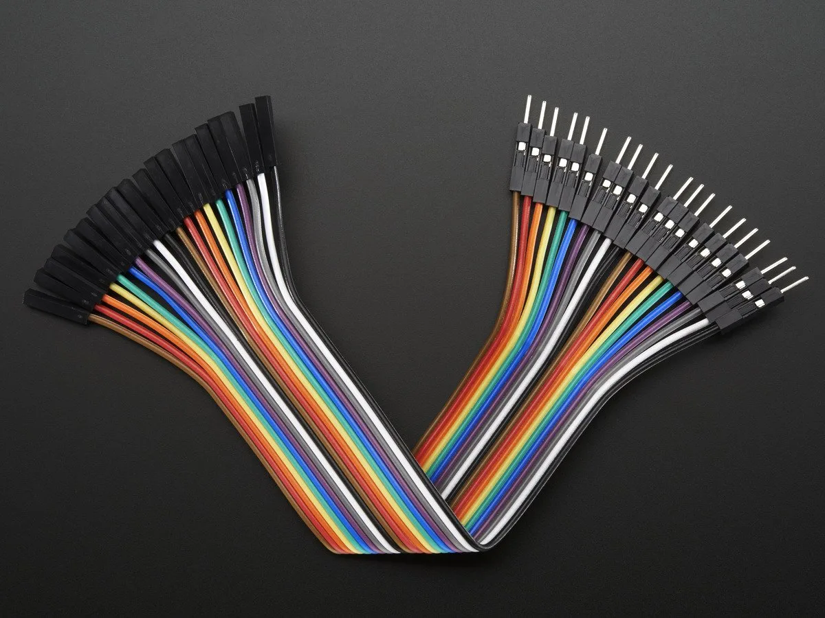 Adafruit Adafruit Premium Female/Male Extension Jumper Wires 20 x 6" 28 AWG ADA1954 — zdjęcie produktu