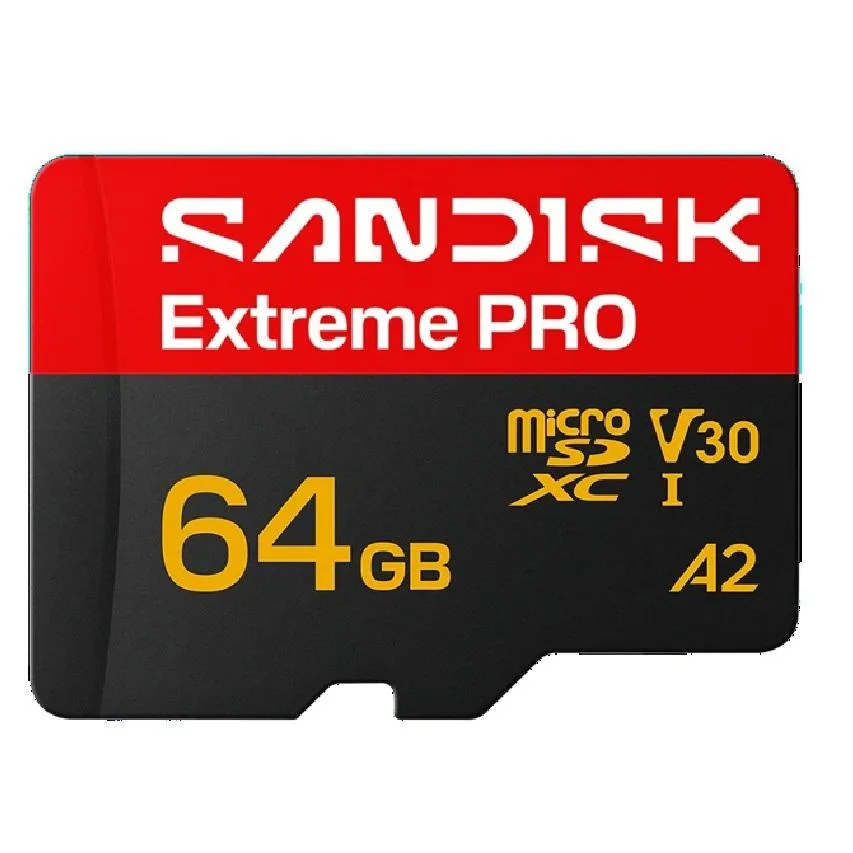 SanDisk SanDisk Extreme PRO microSDXC 64GB UHS-I U3 V30 A2 200MB/s memory card — 제품 사진
