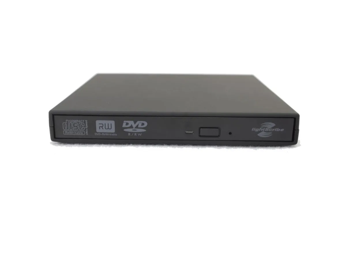 Corn Electronics Corn Electronics USB 2.0 LightScribe DVD Burner External Drive — Produktfoto