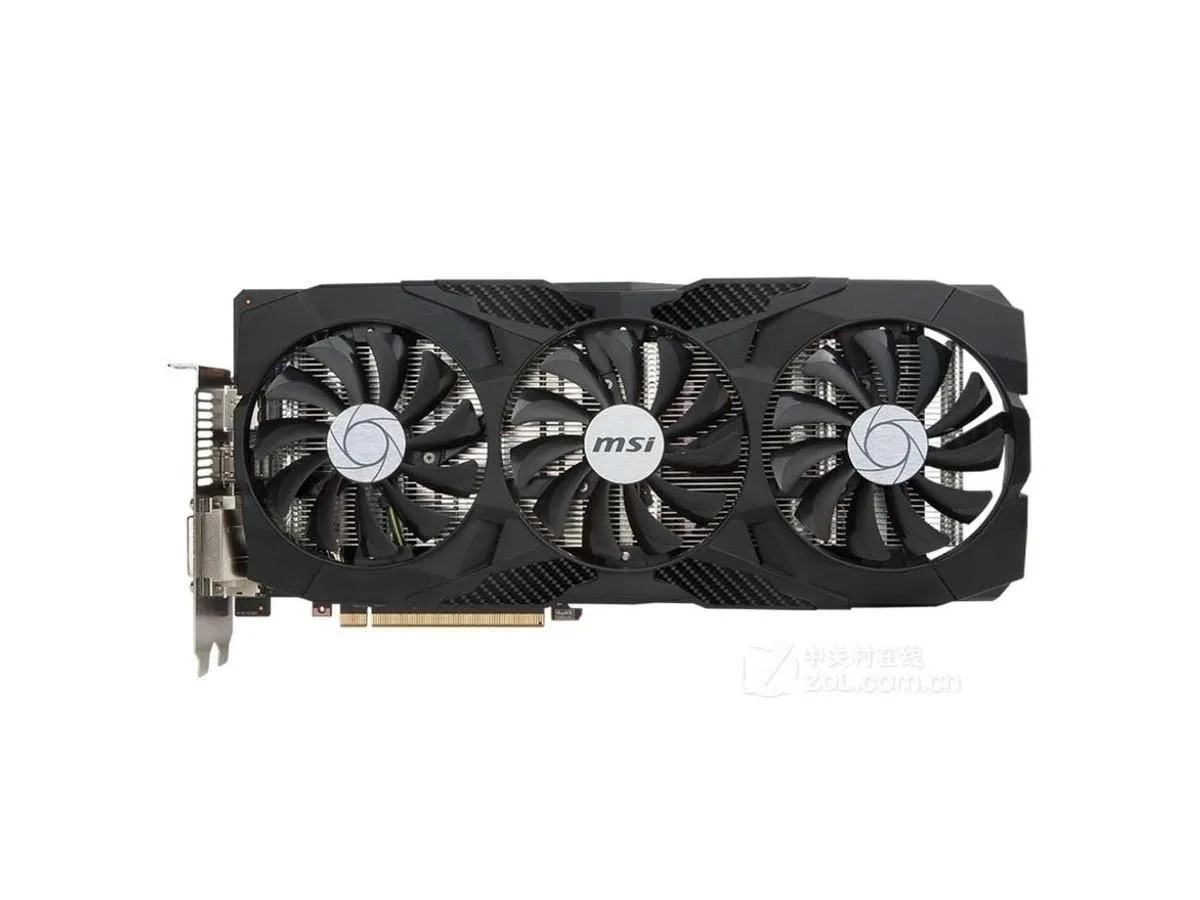 MSI MSI GeForce GTX 1060 6G DUKE graphics card — φωτογραφία προϊόντος