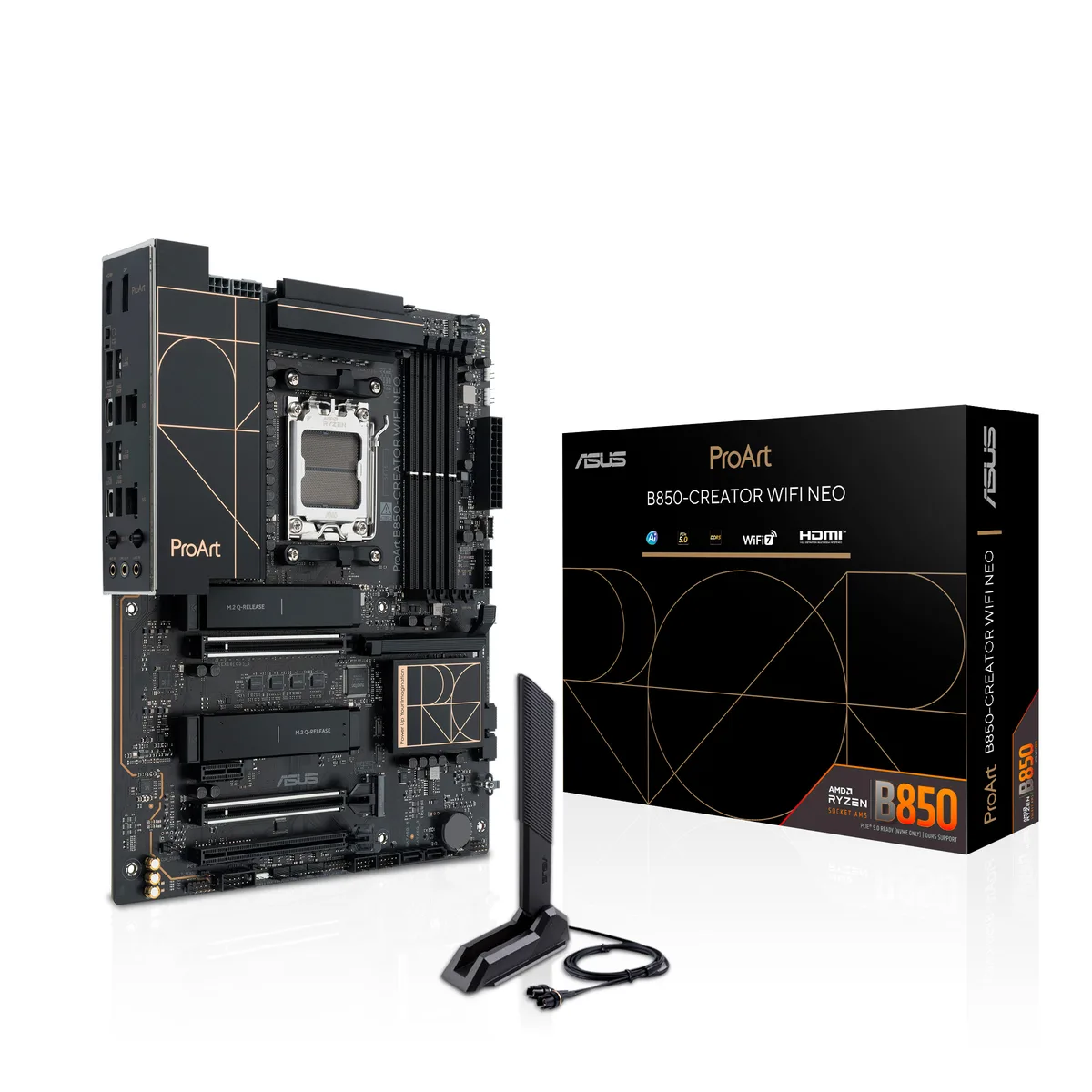 ASUS ASUS ProArt B850-CREATOR WIFI AMD motherboard — product photo