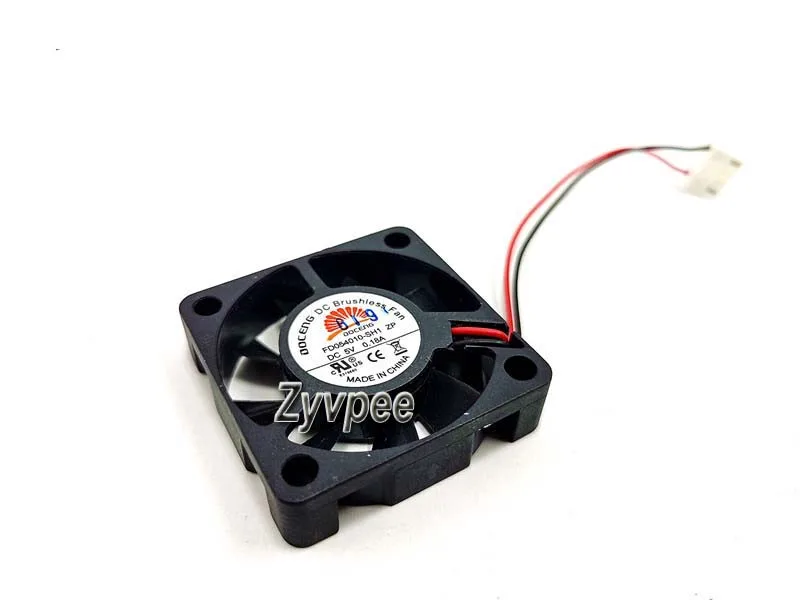 Zyvpee Zyvpee FD054010-SH1 4010 5V 0.18A 2-wire case fan — product photo